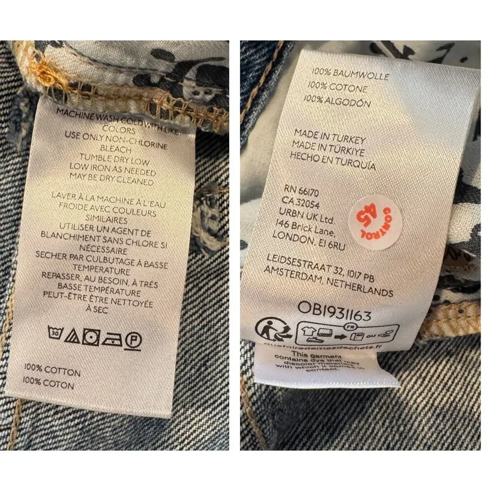 NWT Free People Ghost Town Long Denim Short Size 29